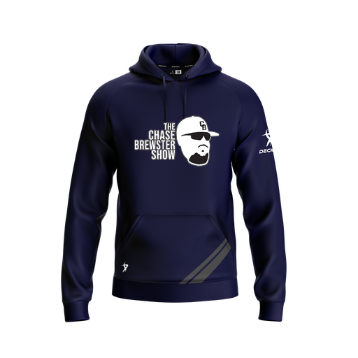 [FOLHSMNV-YXS-LOGO1] Decker Summit Hoodie (Youth XS, Navy, Logo 1)