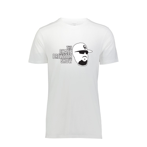 [FTSCUBWH-AS-LOGO1] Decker Men's Tri-Blend T-Shirt - Short Sleeve (Adult S, White)