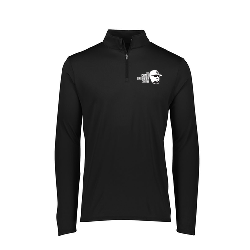 [FTLQFLBK-FAXS-LOGO1] Decker Women's Flex-Lite 1/4 Zip Shirt (Female Adult XS, Black)