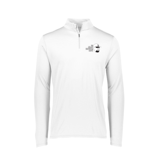 [FTLQFLWH-FAXS-LOGO1] Decker Women's Flex-Lite 1/4 Zip Shirt (Female Adult XS, White)