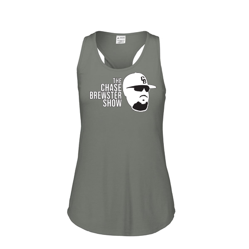 [3078.013.S-LOGO1] Ladies Tri Blend Tank Top (Female Adult S, Gray)