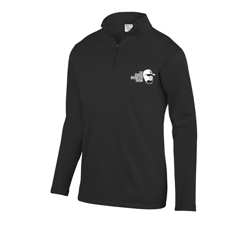 [FOLQFFBK-AS-LOGO1] Decker Men's FlexFleece 1/4 Zip (Adult S, Black)