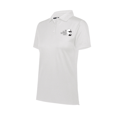 [222768.005.XS-LOGO1] Ladies Prism Polo (Female Adult XS, White)