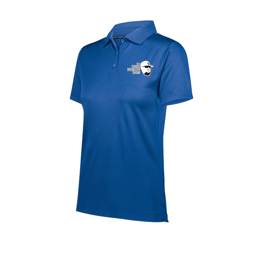 [222768.060.XS-LOGO1] Ladies Prism Polo (Female Adult XS, Royal)