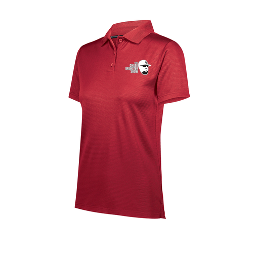 [222768-RED-FAXS-LOGO1] Ladies Prism Polo (Female Adult XS, Red)