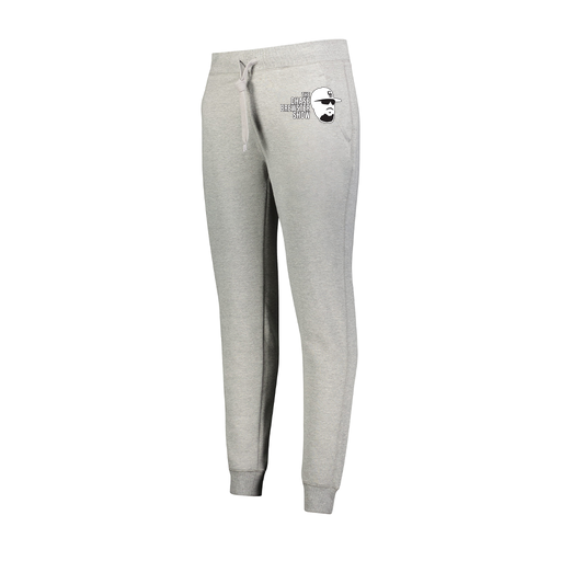 [229748.017.XS-LOGO1] Ladies 60/40 Fleece Jogger (Female Adult XS, Silver)